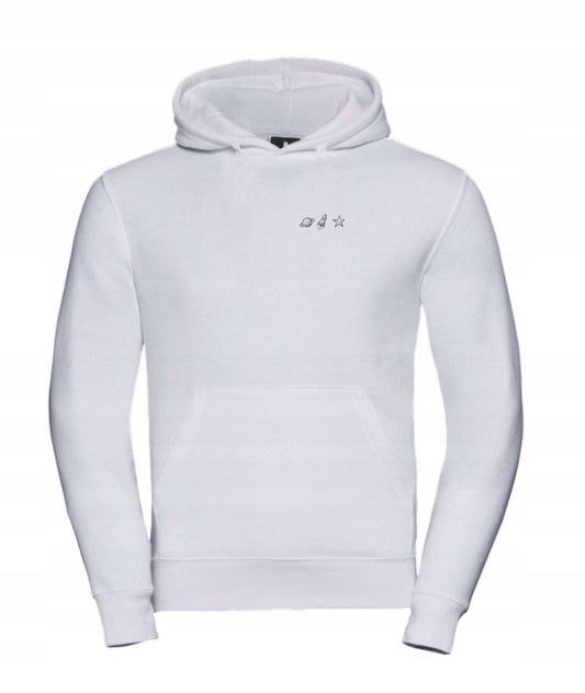 Bluza Z Kapturem Planeta Rakieta Gwiazda